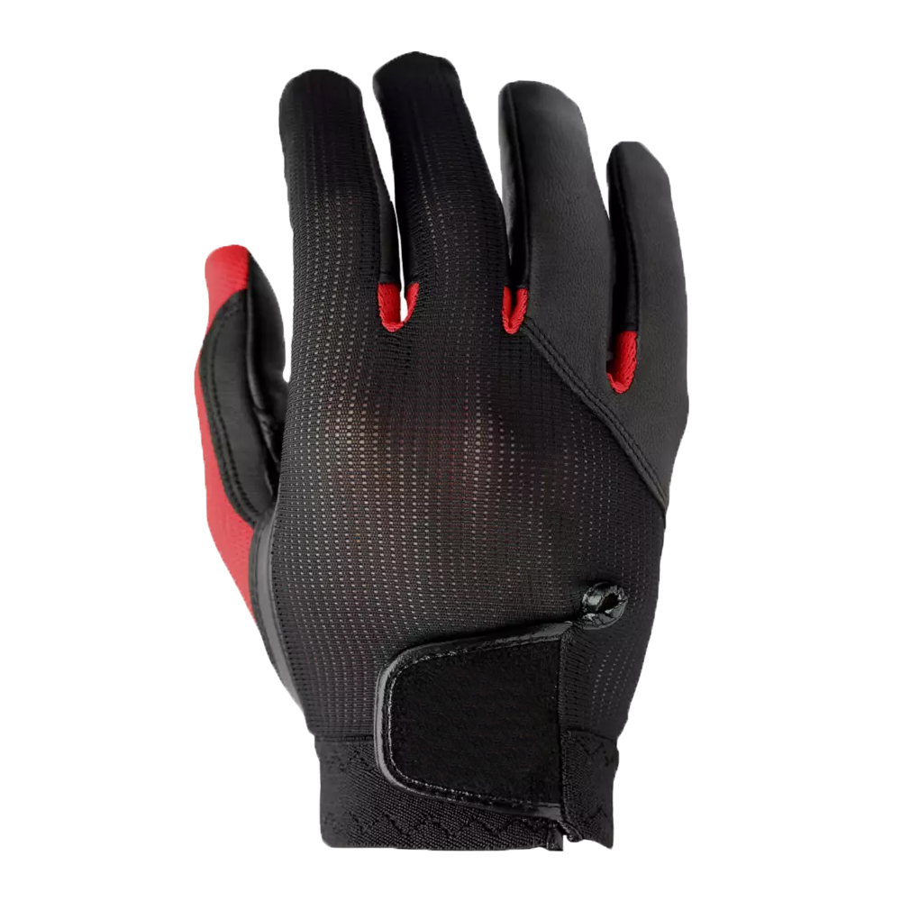Right hand racquetball glove full leather with breathable mesh back ...